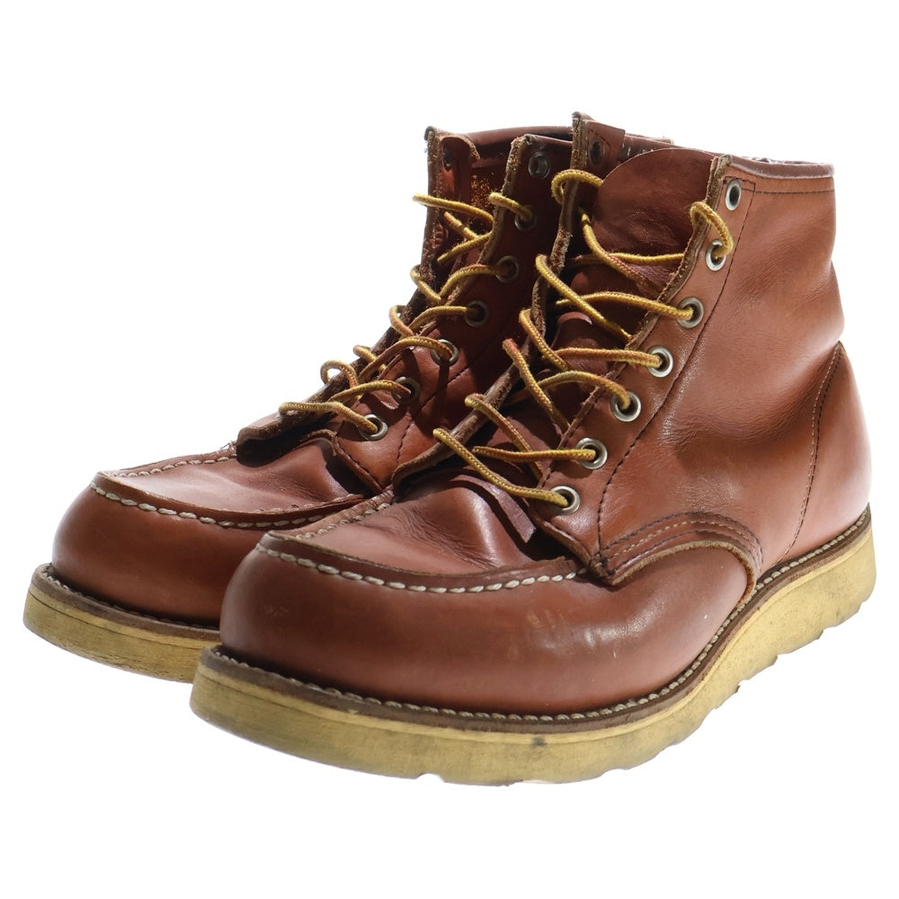 RED WING(レッド ウイング) Irish Setter アイリッシュセッター USA製 犬タグ 復刻 ハイカット ブーツ キャメル