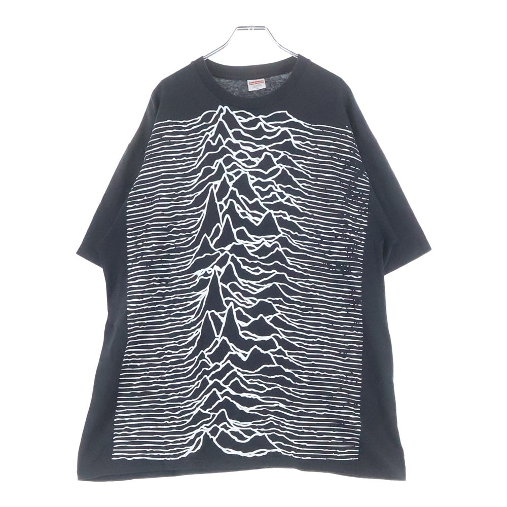 SUPREME(シュプリーム) 05SS ×Peter Saville Joy Division Tee ピーターサヴィル ジョイ ディビジョン 半袖Tシャツ ブラック