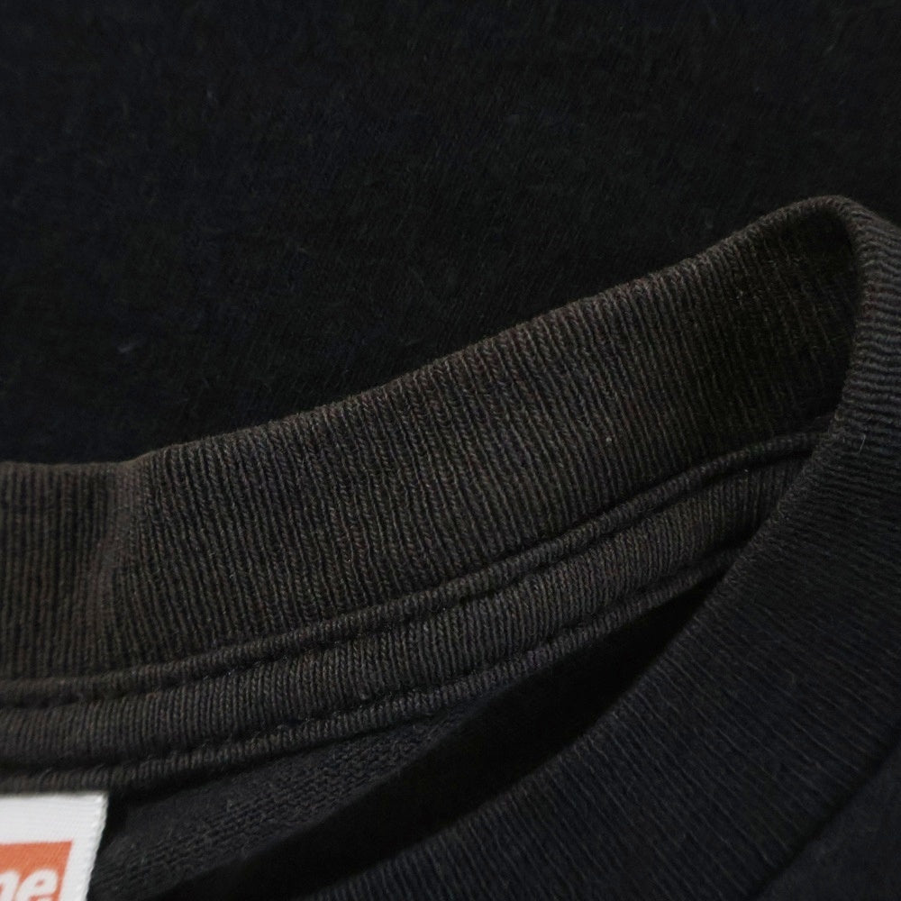 SUPREME(シュプリーム) 05SS ×Peter Saville Joy Division Tee ピーターサヴィル ジョイ ディビジョン 半袖Tシャツ ブラック