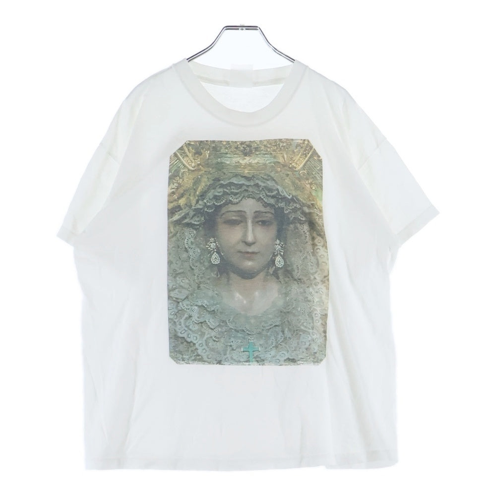 VINTAGE(ヴィンテージ) 00s-90s ART 両面 Jesus クルーネックTシャツ ホワイト