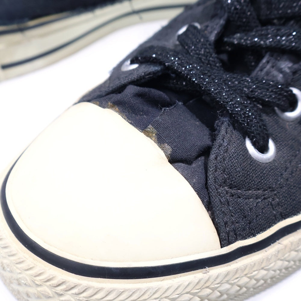 UNDERCOVER(アンダーカバー) 00s 03SS SCAB期 瘡蓋 パッチワーク ラメシューレース ハイカットスニーカー