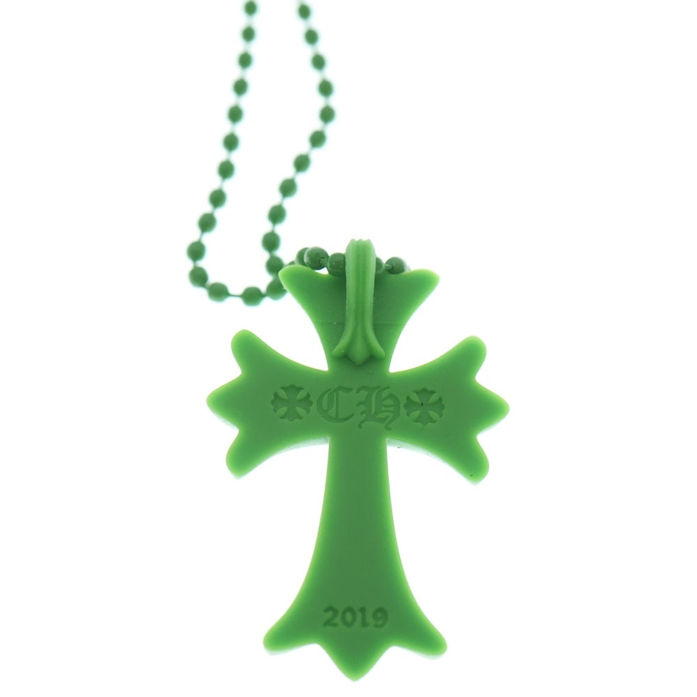 CHROME HEARTS(クロムハーツ) RUBBER CH CRS SML ラバースモールCHクロス シリコンラバーネックレス グリーン