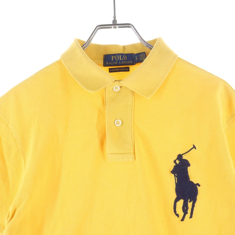 POLO RALPH LAUREN(ポロラルフローレン) ポニー刺繍 ポロシャツ イエロー