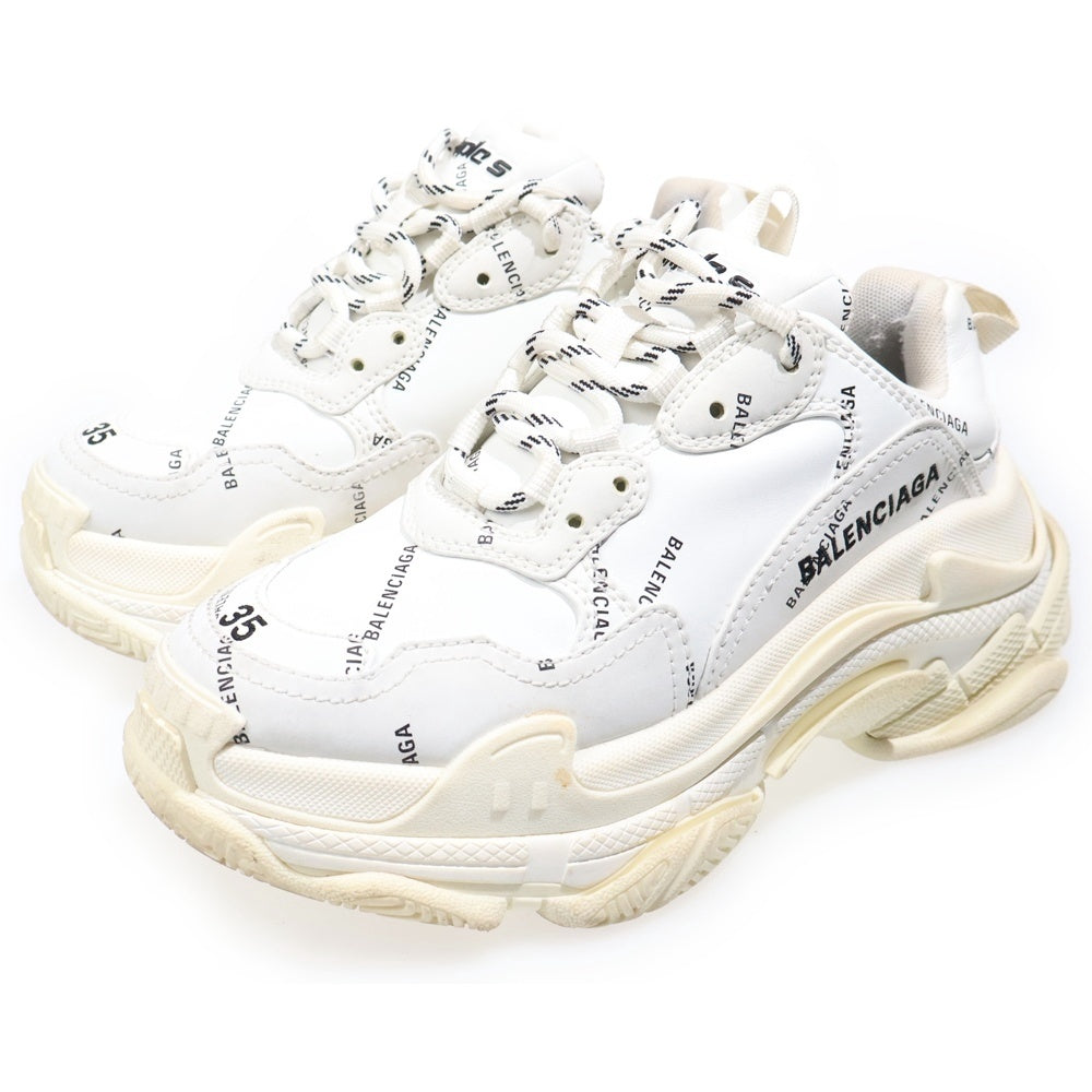 BALENCIAGA(バレンシアガ) Triple S トリプルエス レースアップ ローカットシューズ スニーカー ホワイト 524039 レディース