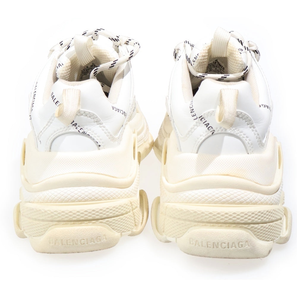BALENCIAGA(バレンシアガ) Triple S トリプルエス レースアップ ローカットシューズ スニーカー ホワイト 524039 レディース