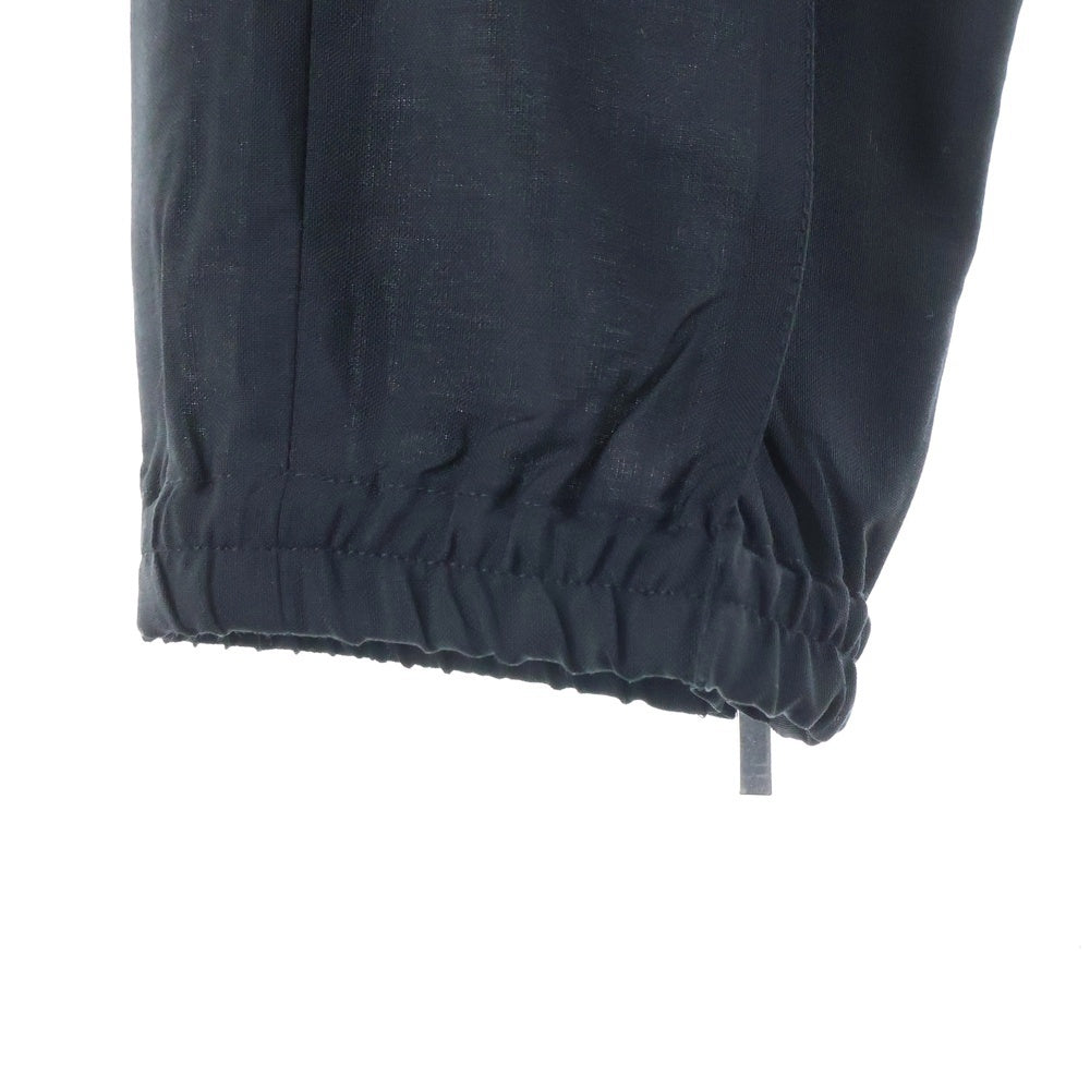 DIOR(ディオール) 裾ジップドローコードイージーロングパンツ ブラック 113C122A4993