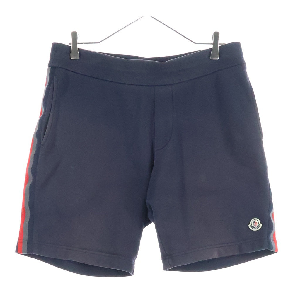 MONCLER(モンクレール) ロゴワッペン 3ラインハーフパンツ ショーツ ネイビー F10918H70800