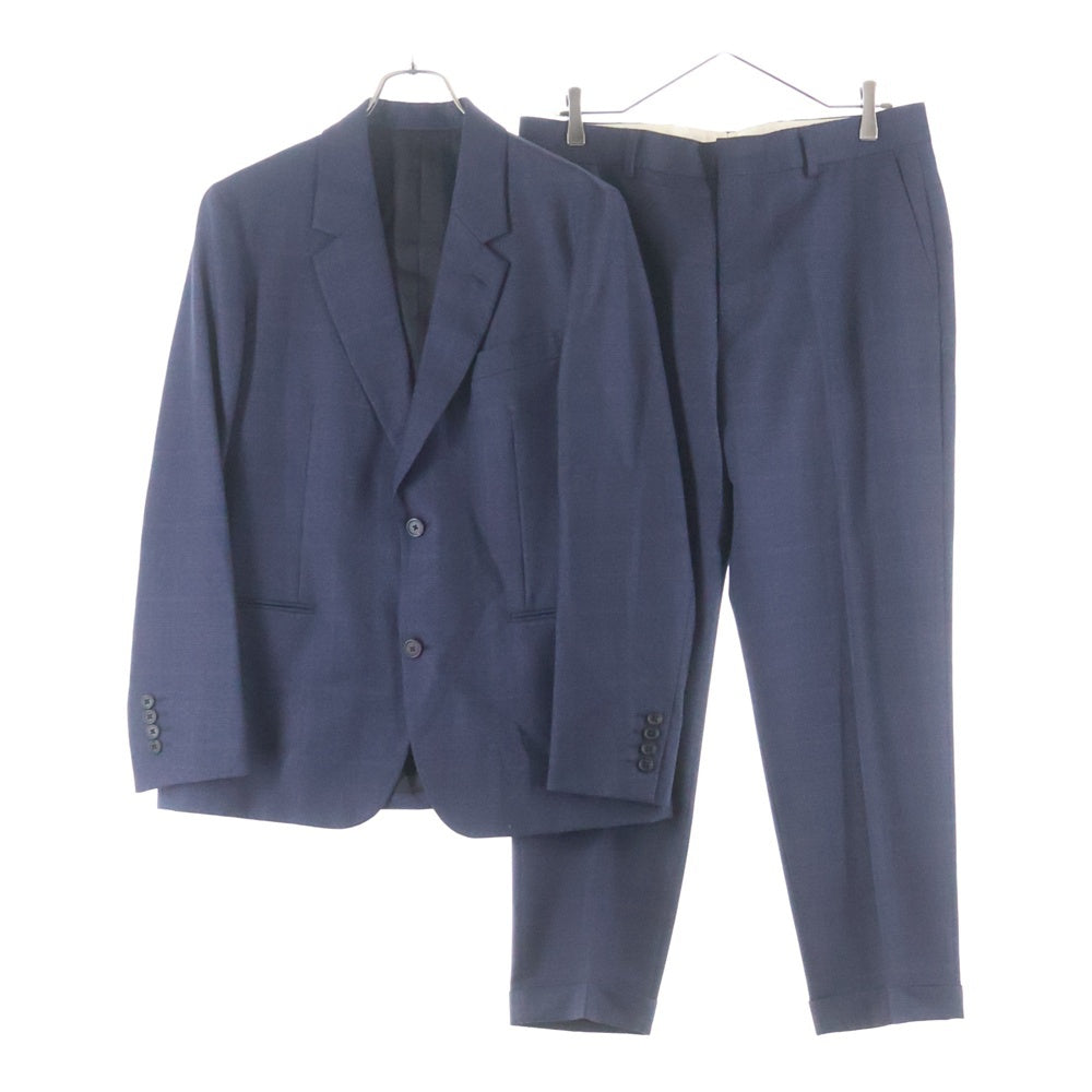 Paul Smith(ポールスミス) チェック柄 セットアップ スーツ 2B テーラードジャケット テーパードパンツ ネイビー