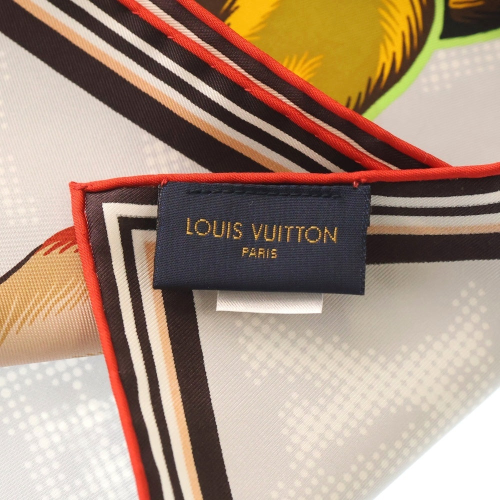 LOUIS VUITTON(ルイヴィトン) モノグラム フラワーパターン ストール マルチカラー レディース