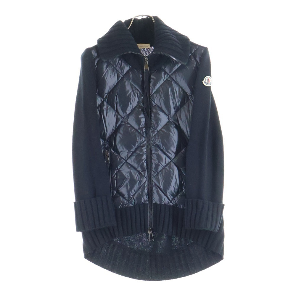 MONCLER(モンクレール) 20AW CARDIGAN TRICOT ニットドッキング ダウンジャケット ネイビー F20939B51600 A9197 レディース