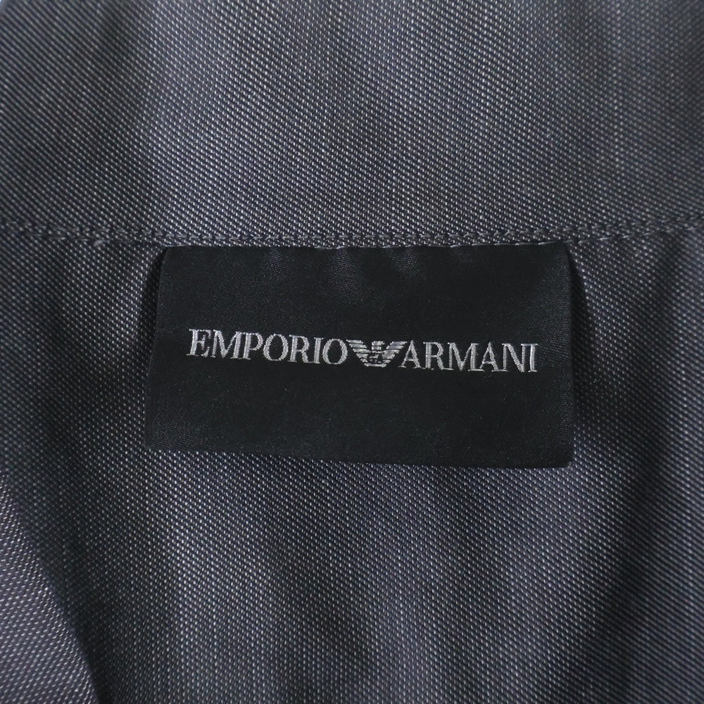 EMPORIO ARMANI(エンポリオアルマーニ) フロントフローラルプリント 半袖シャツ グレー