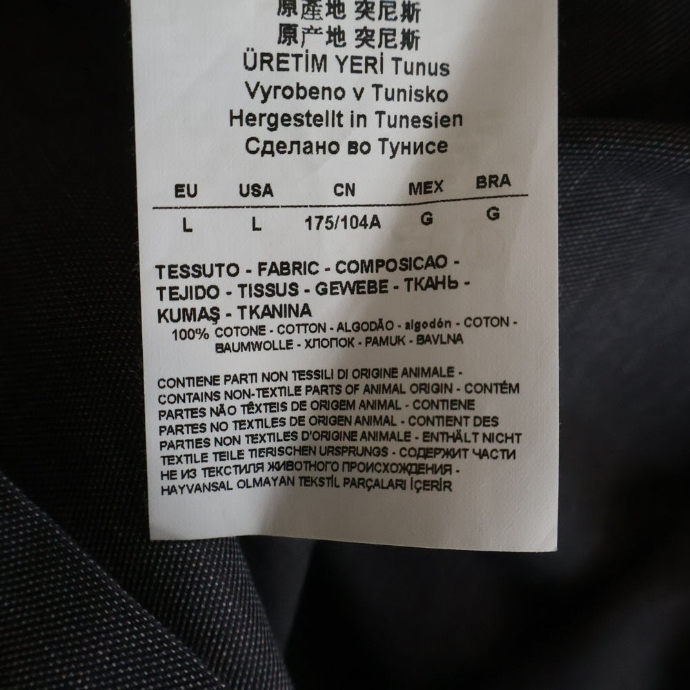 EMPORIO ARMANI(エンポリオアルマーニ) フロントフローラルプリント 半袖シャツ グレー