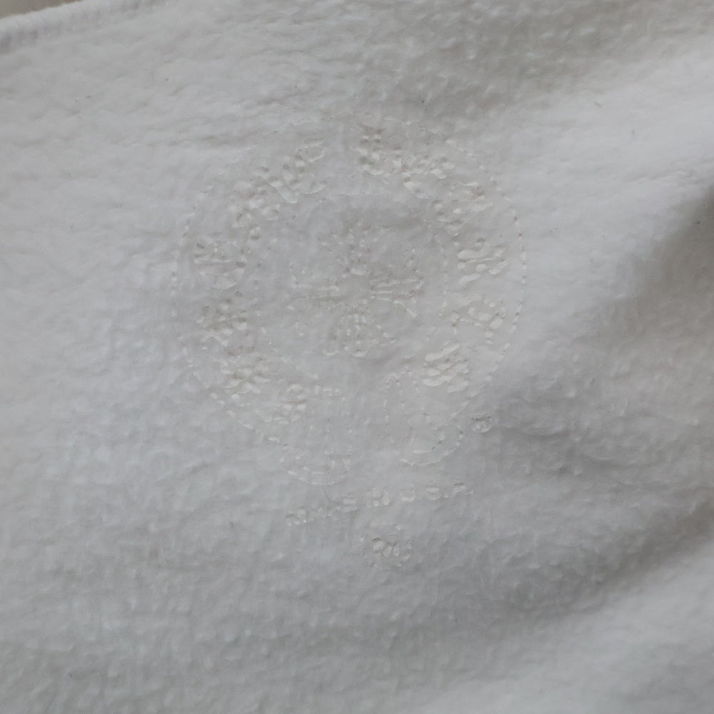 CHROME HEARTS(クロムハーツ) SWTSHRT HD ZIP アームロゴプリント ダガージップアップスウェットパーカー フーディー ホワイト