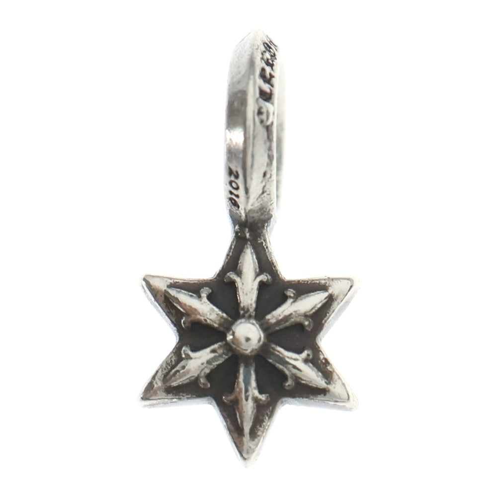 CHROME HEARTS(クロムハーツ) STACK STAR V2 スタースタックチャーム シルバーネックレストップ