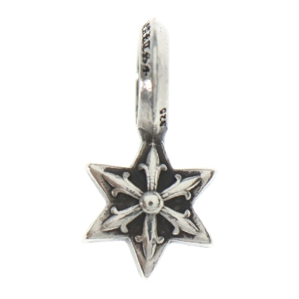 CHROME HEARTS(クロムハーツ) STACK STAR V2 スタースタックチャーム シルバーネックレストップ