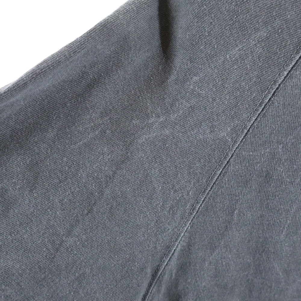 N.HOOLYWOOD(エヌハリウッド) Tee Over Size Long Tee ガーメントダイ クルーネック長袖Tシャツ グレー 2251-CS01-025