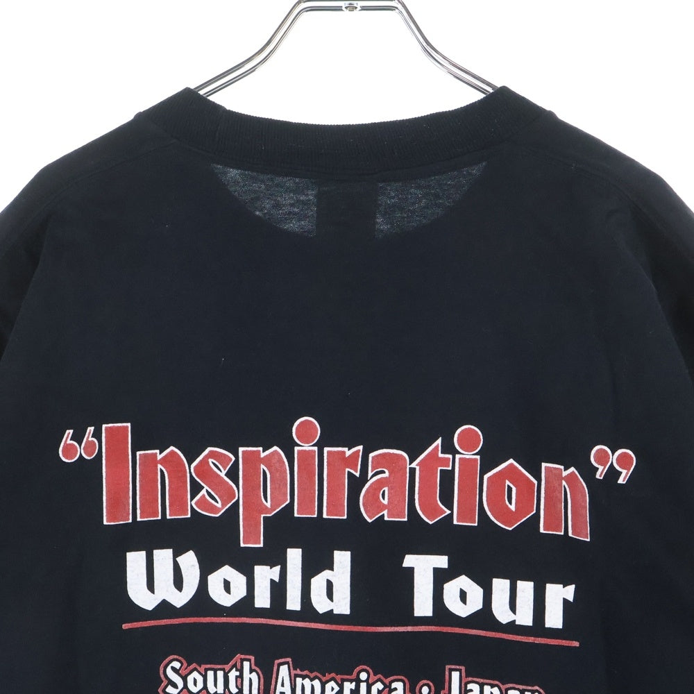 VINTAGE(ヴィンテージ) 90s Yngwie Malmsteen イングヴェイマルムスティーン バンドTシャツ クルーネックTシャツ ブラック