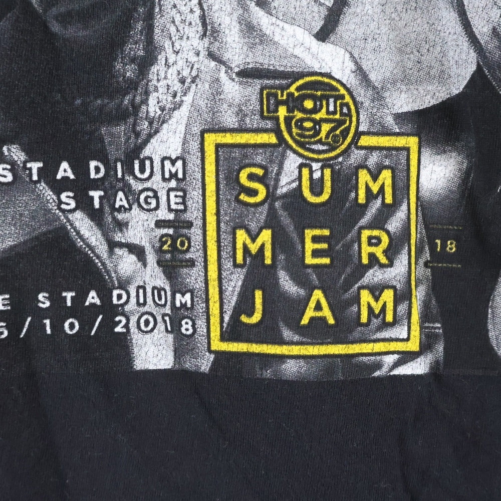 VINTAGE(ヴィンテージ) 10s HIPHOP SUMMER JAM HOT97 ケンドリックラマー クルーネックTシャツ ブラック
