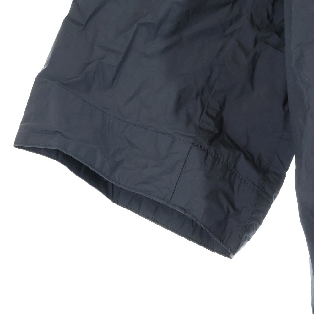 NO BRAND(ノーブランド) AFTERHOURS タグ付 NYLON BALMACAAN COAT ステンカラーコート ブラック