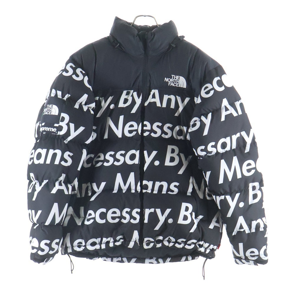 SUPREME(シュプリーム) 15AW ANY MEANS NUPTSE JACKET ザノースフェイス エニー ミーンズ ヌプシ ダウン ジャケット ブラック NF00CXK3