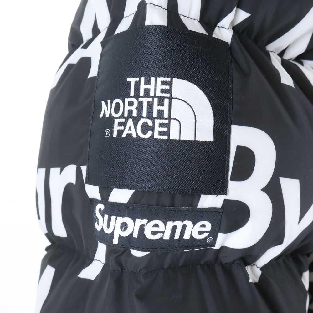 SUPREME(シュプリーム) 15AW ANY MEANS NUPTSE JACKET ザノースフェイス エニー ミーンズ ヌプシ ダウン ジャケット ブラック NF00CXK3