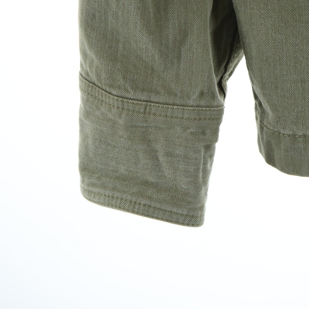 WTAPS(ダブルタップス) 12AW JUNGLE L/S SHIRT HBT ヘリンボーン ミリタリージャケット カーキ