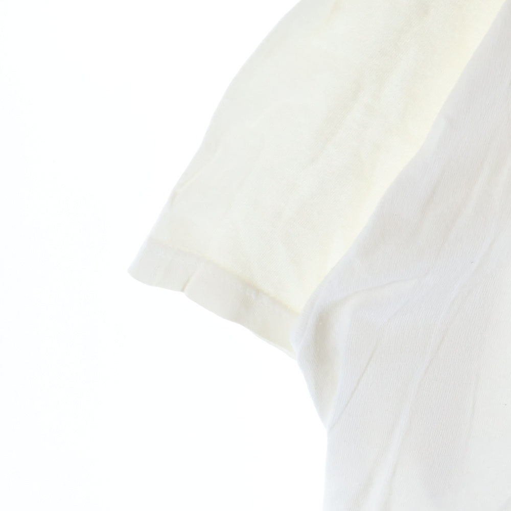 TENDERLOIN(テンダーロイン) ZIG ZAG Classic Logo T-shirt バックロゴ クルーネックTシャツ ホワイト