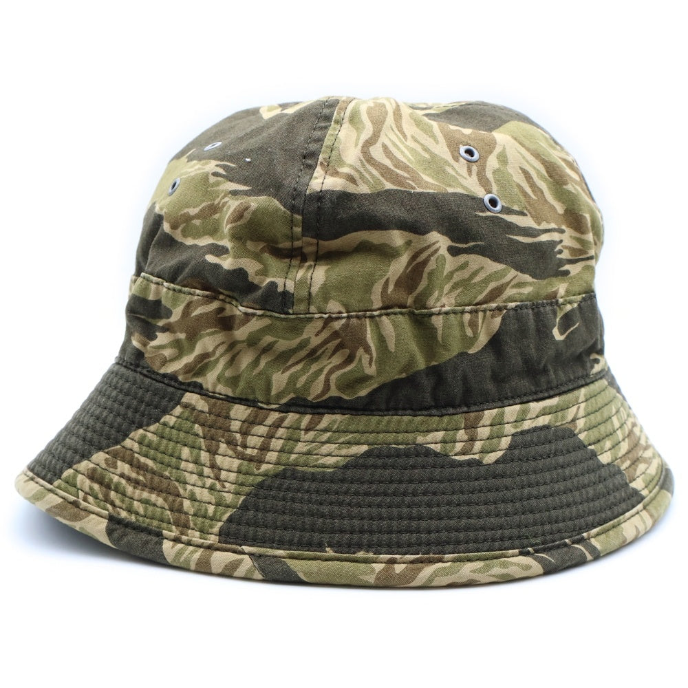 TENDERLOIN(テンダーロイン) T-JUNGLE HAT BB JANGLE タイガーカモ バケットハット カーキ/カモフラージュ