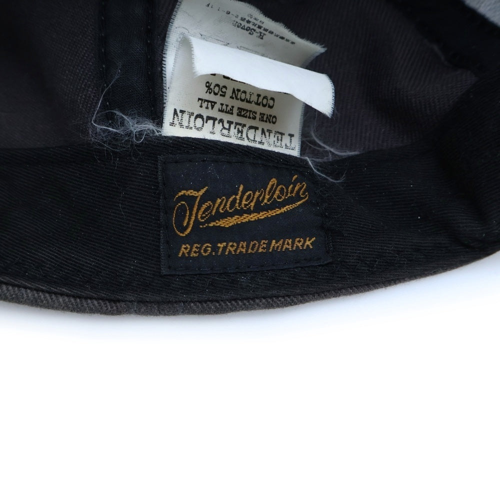 TENDERLOIN(テンダーロイン) TRUCKER CAP トラッカーキャップ ロゴパッチ 6パネルキャップ グレー