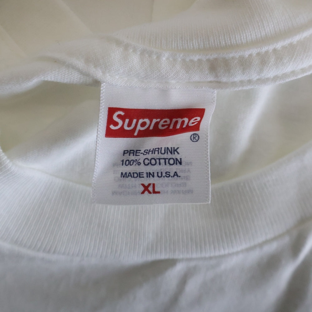 SUPREME(シュプリーム) 22AW ANDRE 3000 Tee アンドレ3000 クルーネックTシャツ ホワイト
