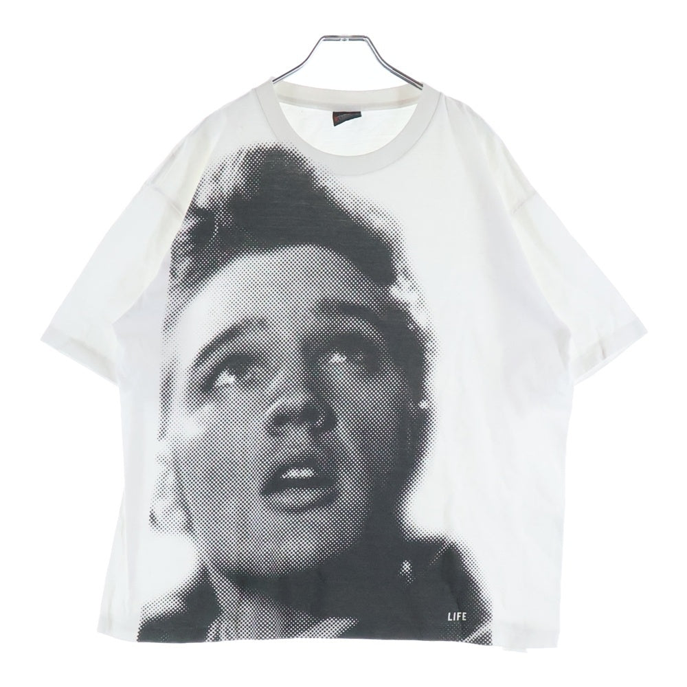 NO BRAND(ノーブランド) SCREEN STARS LIFE クルーネックTシャツ ホワイト