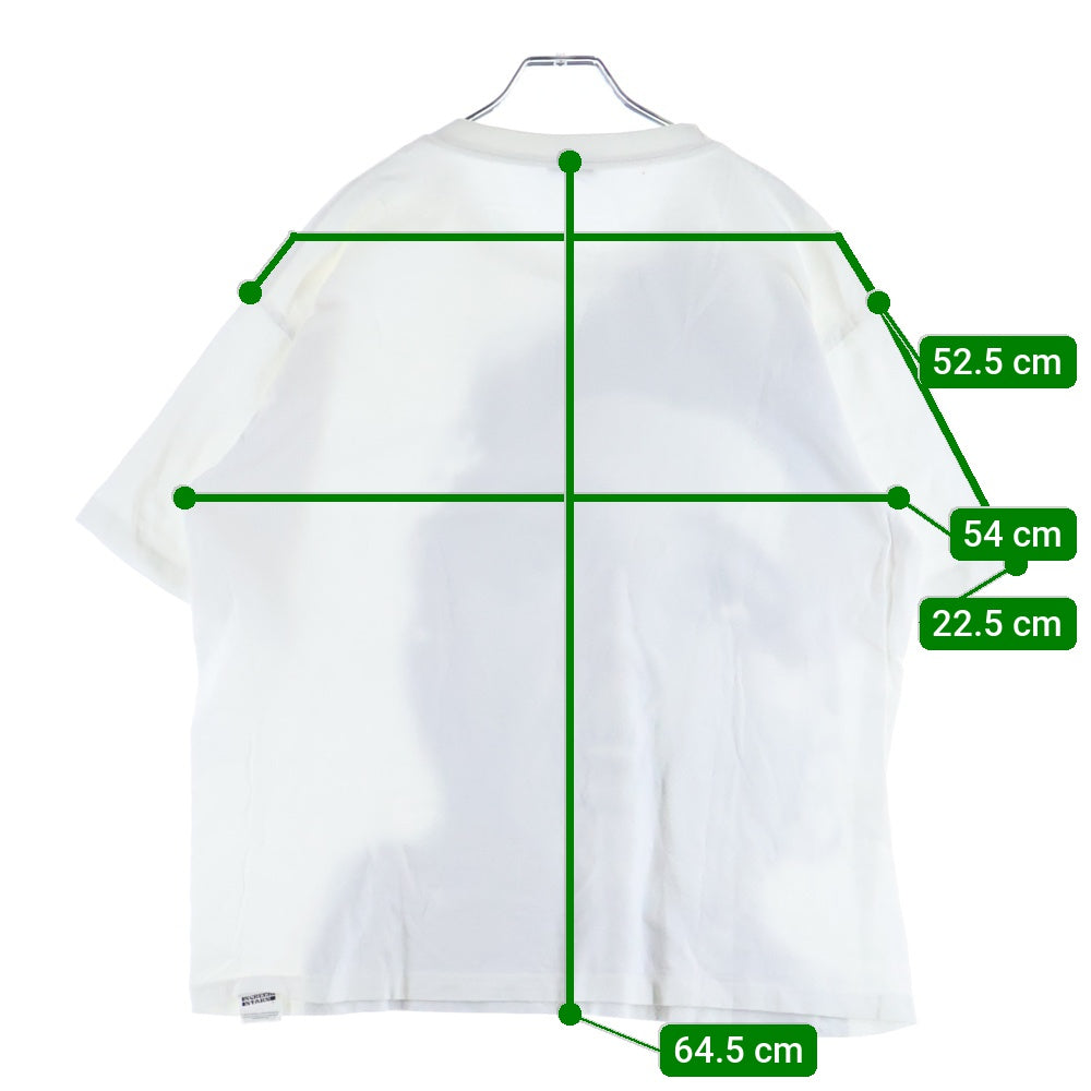 NO BRAND(ノーブランド) SCREEN STARS LIFE クルーネックTシャツ ホワイト
