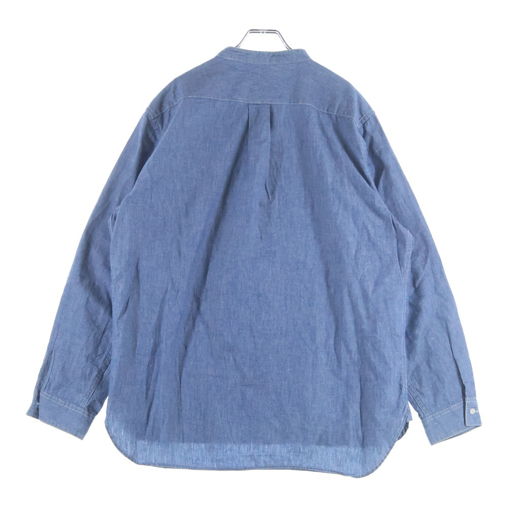 Barbour(バブアー) Pullover shirt プルオーバーシャンブレー長袖シャツ 2002240 インディゴ
