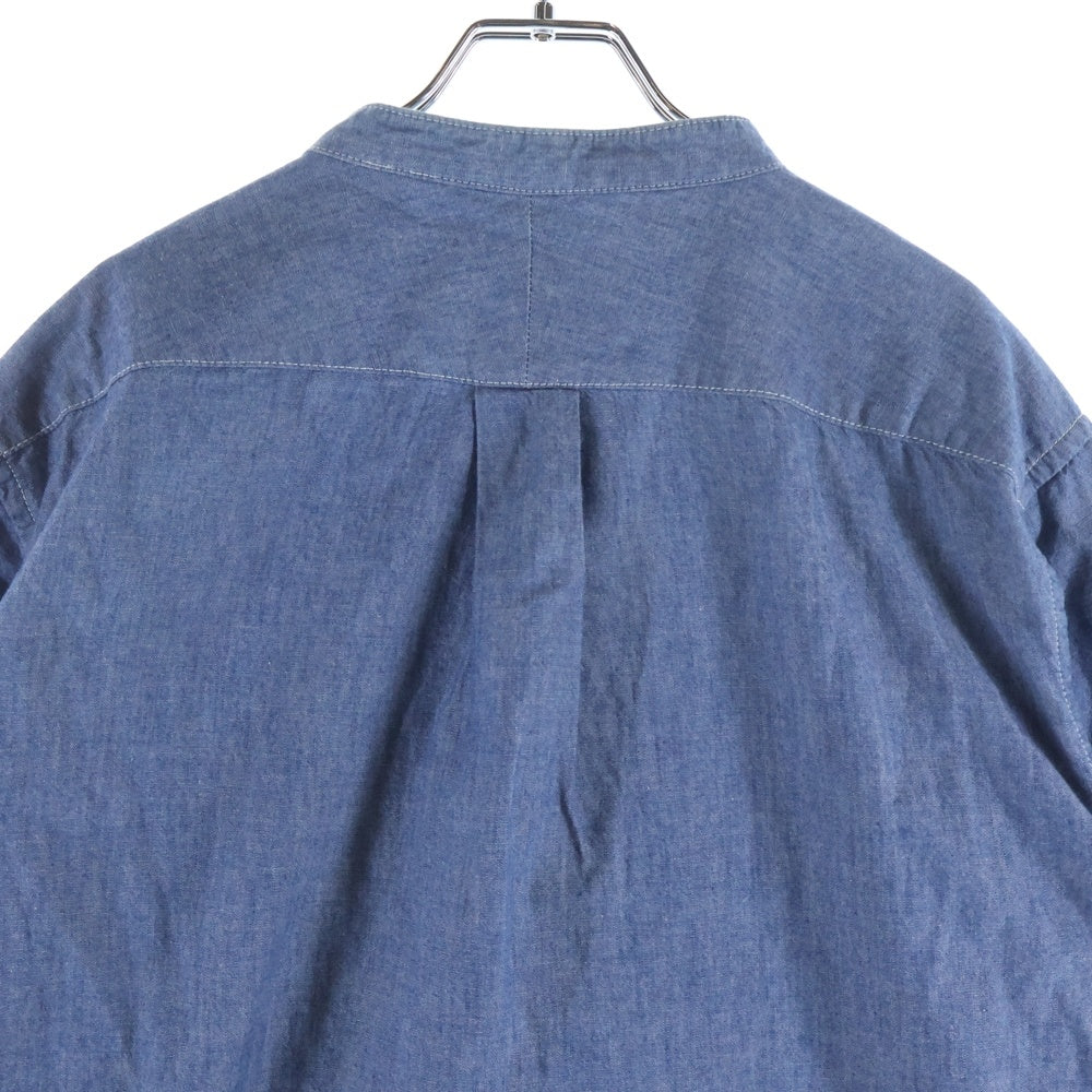 Barbour(バブアー) Pullover shirt プルオーバーシャンブレー長袖シャツ 2002240 インディゴ