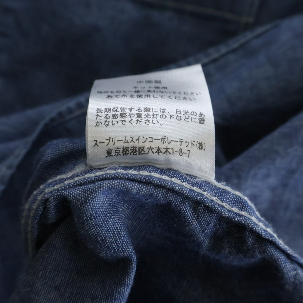 Barbour(バブアー) Pullover shirt プルオーバーシャンブレー長袖シャツ 2002240 インディゴ