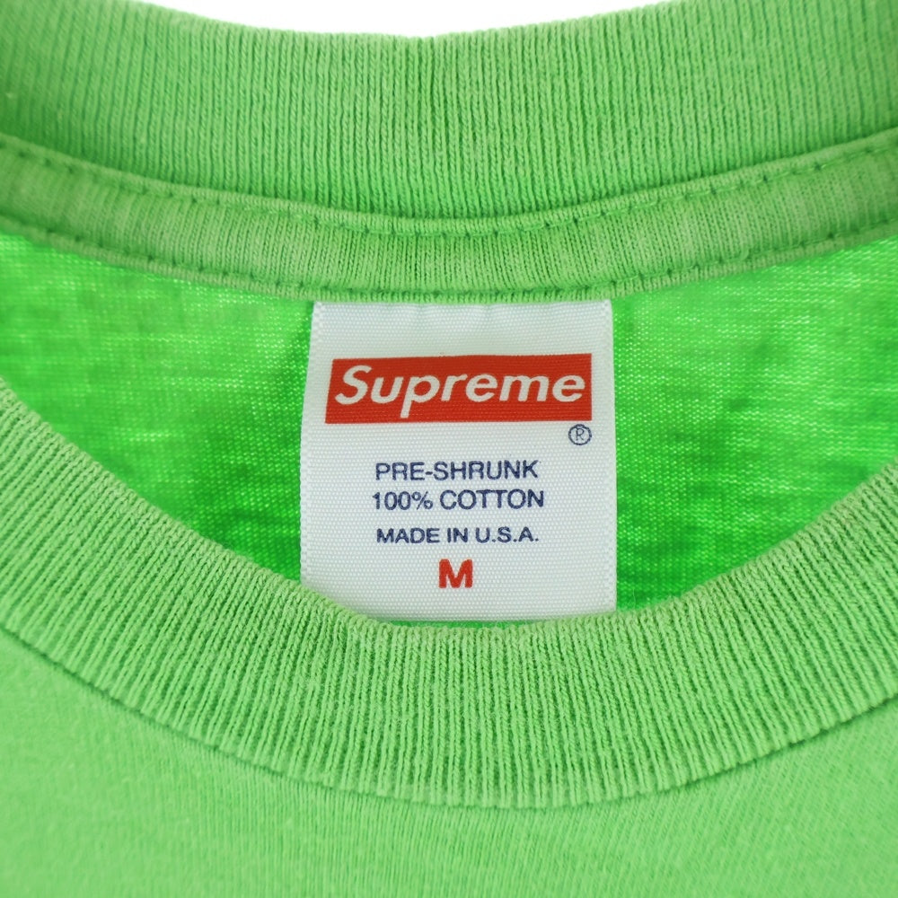 SUPREME(シュプリーム) 19SS Buju Banton Tee ブジュバントン フォトプリント クルーネック カットソー 半袖Tシャツ グリーン