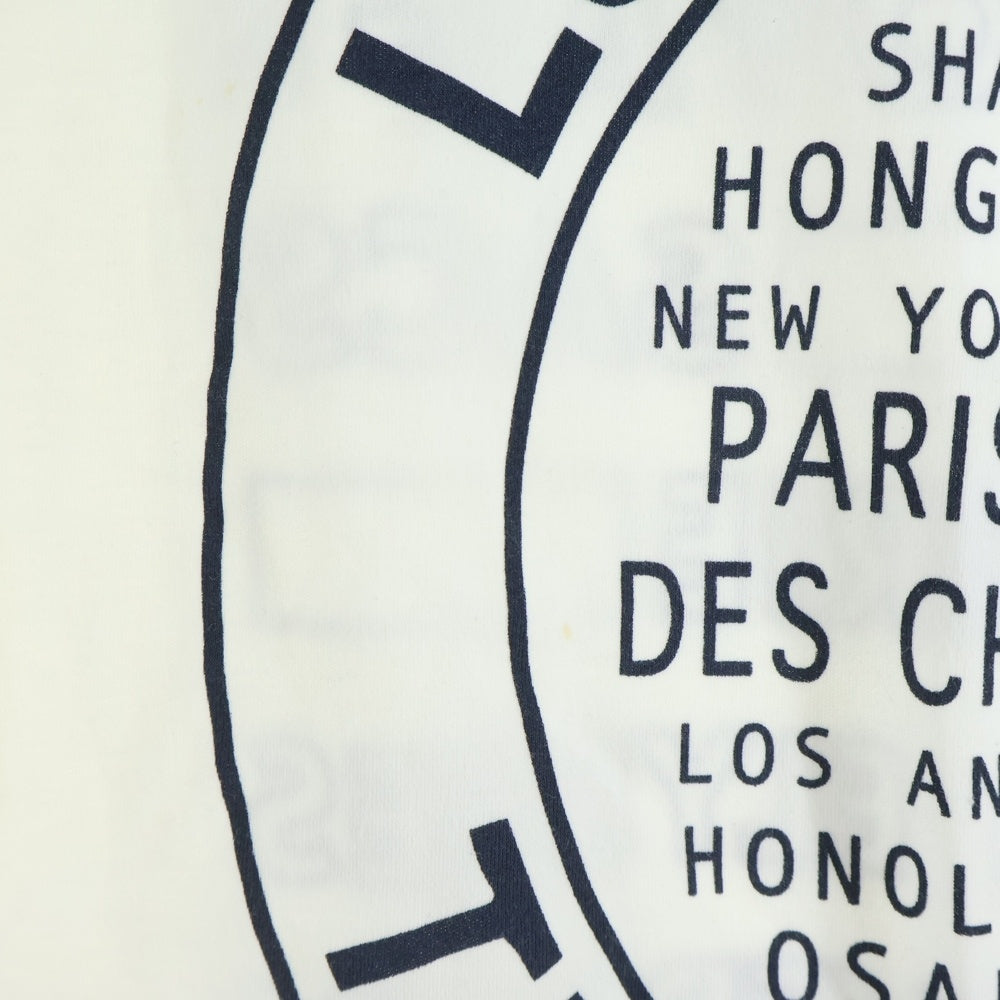LOUIS VUITTON(ルイヴィトン) 16AW ロゴプリント クルーネック半袖Tシャツカットソー ホワイト RM162 CMS HAY85W