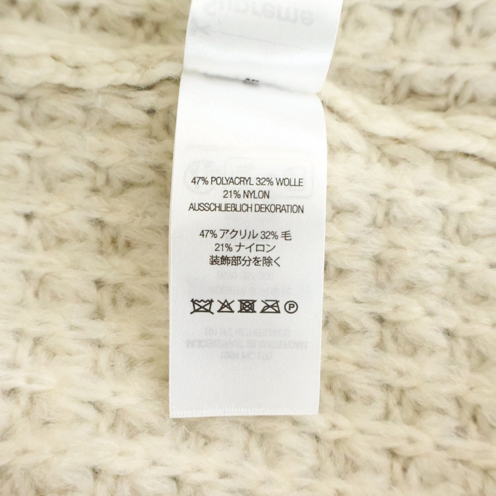 SUPREME(シュプリーム) 25AW Small Box Waffle Sweater スモールボックスロゴ ワッフルセーター アイボリー