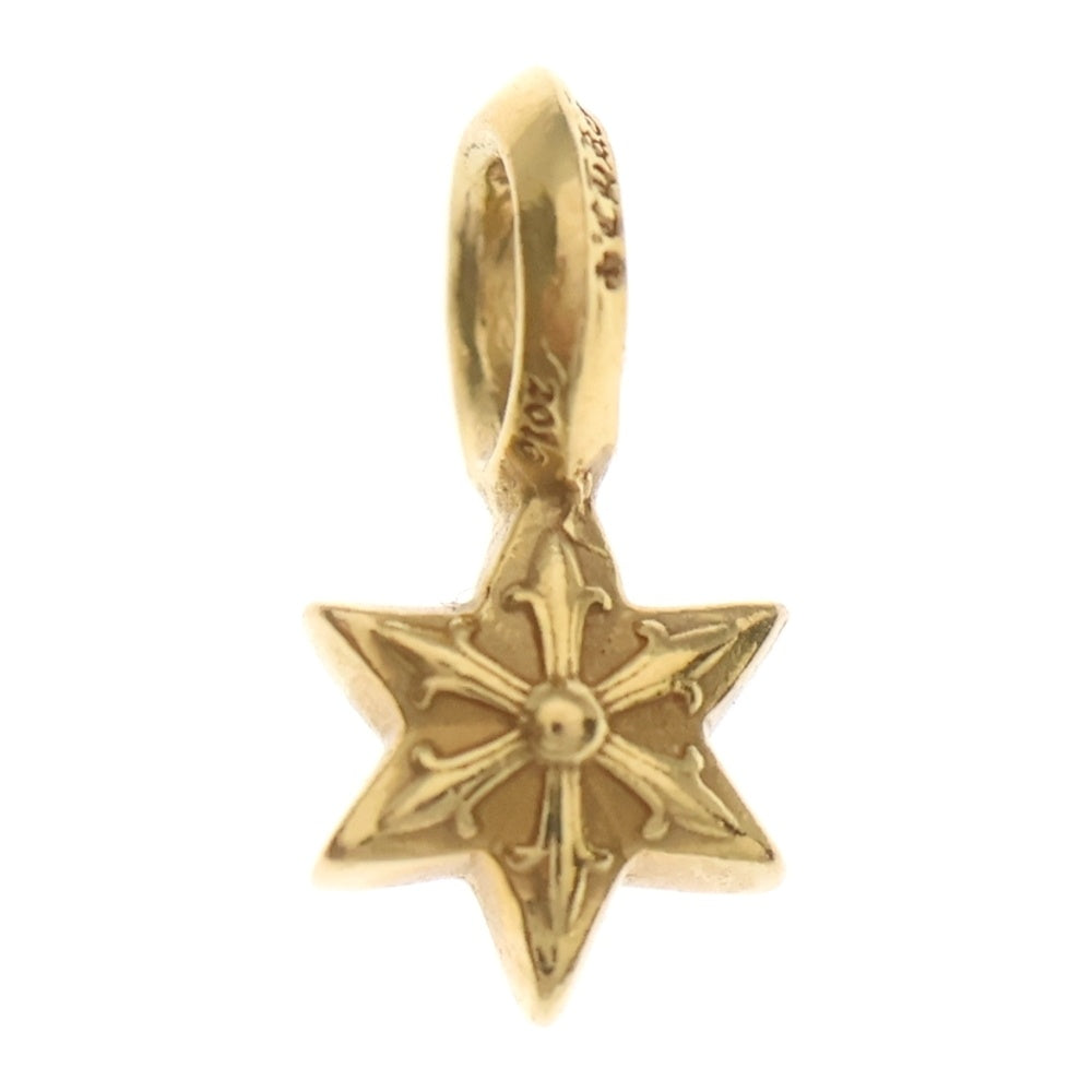 CHROME HEARTS(クロムハーツ) 22K STACK STAR V2 スタースタックチャーム ペンダントトップ ゴールド BCA405