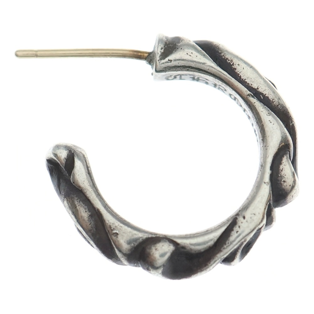 CHROME HEARTS(クロムハーツ) HOOP SCROOL スクロール フープピアス