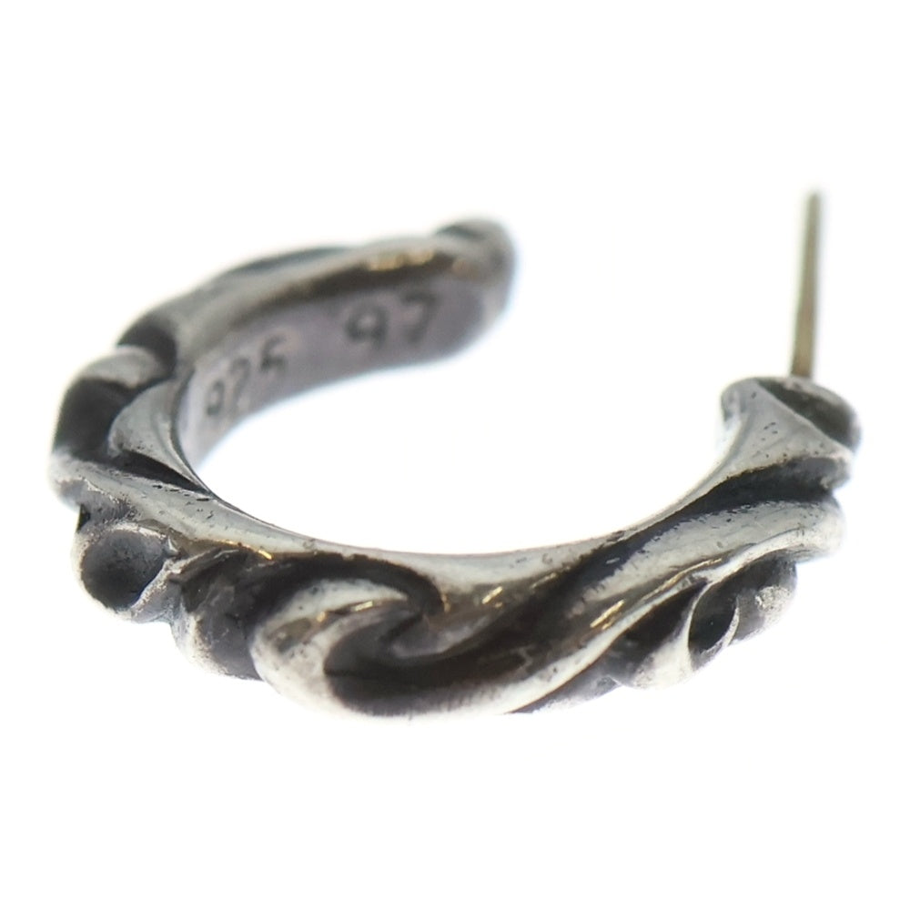 CHROME HEARTS(クロムハーツ) HOOP SCROOL スクロール フープピアス