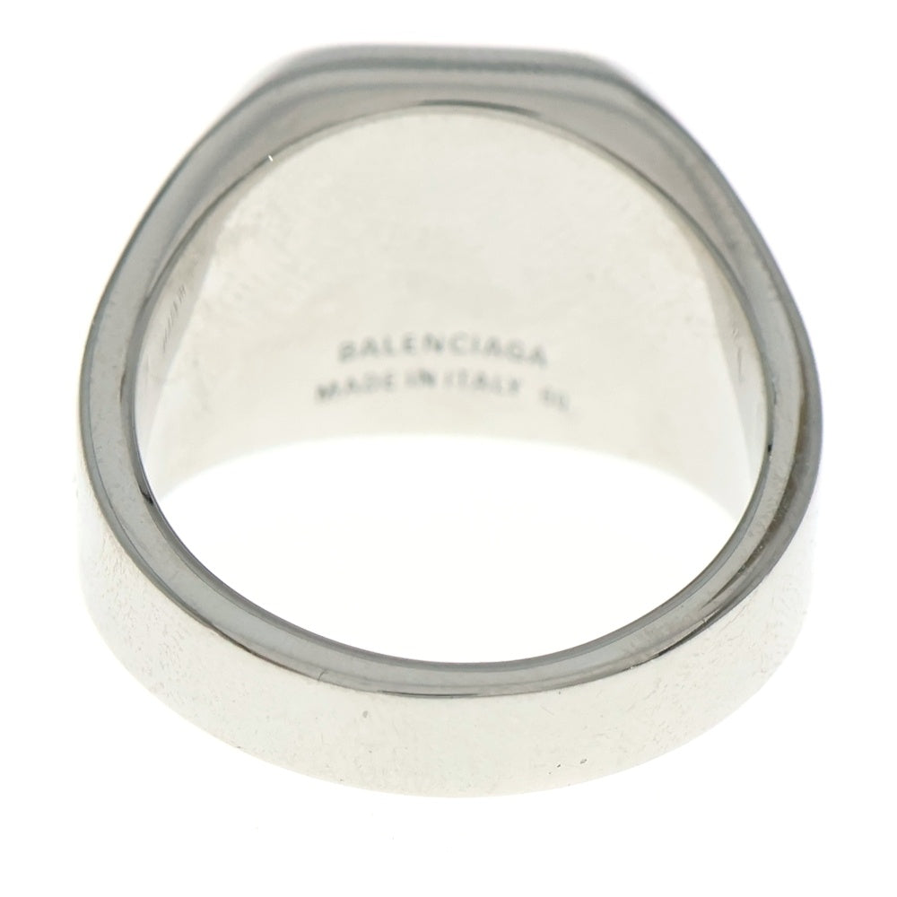 BALENCIAGA(バレンシアガ) NANO SIGNET RING BBロゴ シャイニーリング