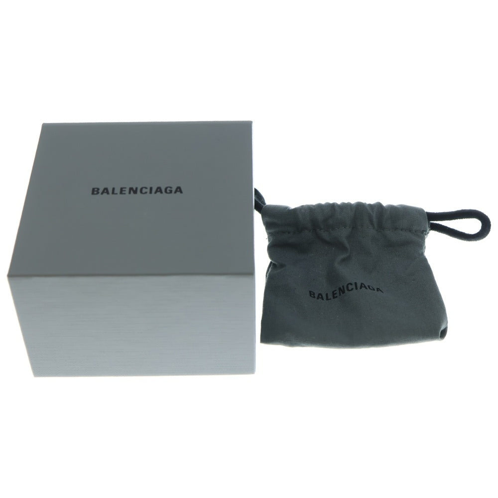 BALENCIAGA(バレンシアガ) NANO SIGNET RING BBロゴ シャイニーリング シルバー 指輪 848456 TZ77S