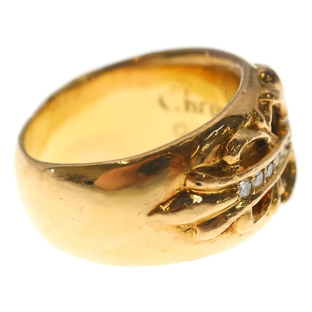 CHROME HEARTS(クロムハーツ) 22K FLRL CRS P/DIA フローラルクロス