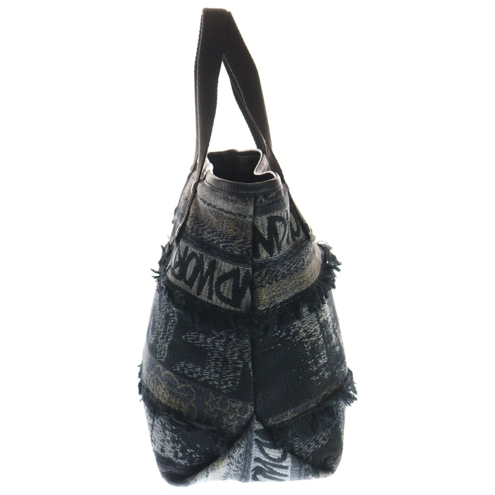 Sacai(サカイ) 23SS Jacquard Tote Medium ジャカード トート ミディアム バッグ ブラック 23-0472S