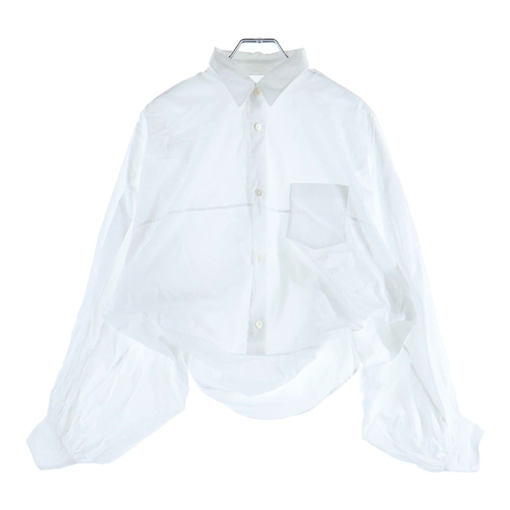 JUNYA WATANABE COMME des GARCONS(ジュンヤワタナベ コムデギャルソン) パフスリーブ ブラウス 長袖シャツ ホワイト レディース JL-B009