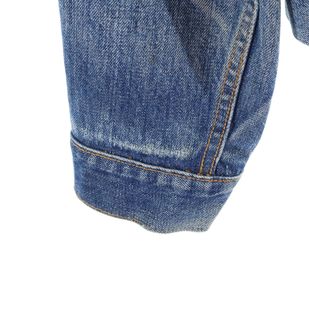 Levi's(リーバイス) 70s ケアタグ欠品 スモールe ボタン裏53 70505 4th フォース Gジャン インディゴ