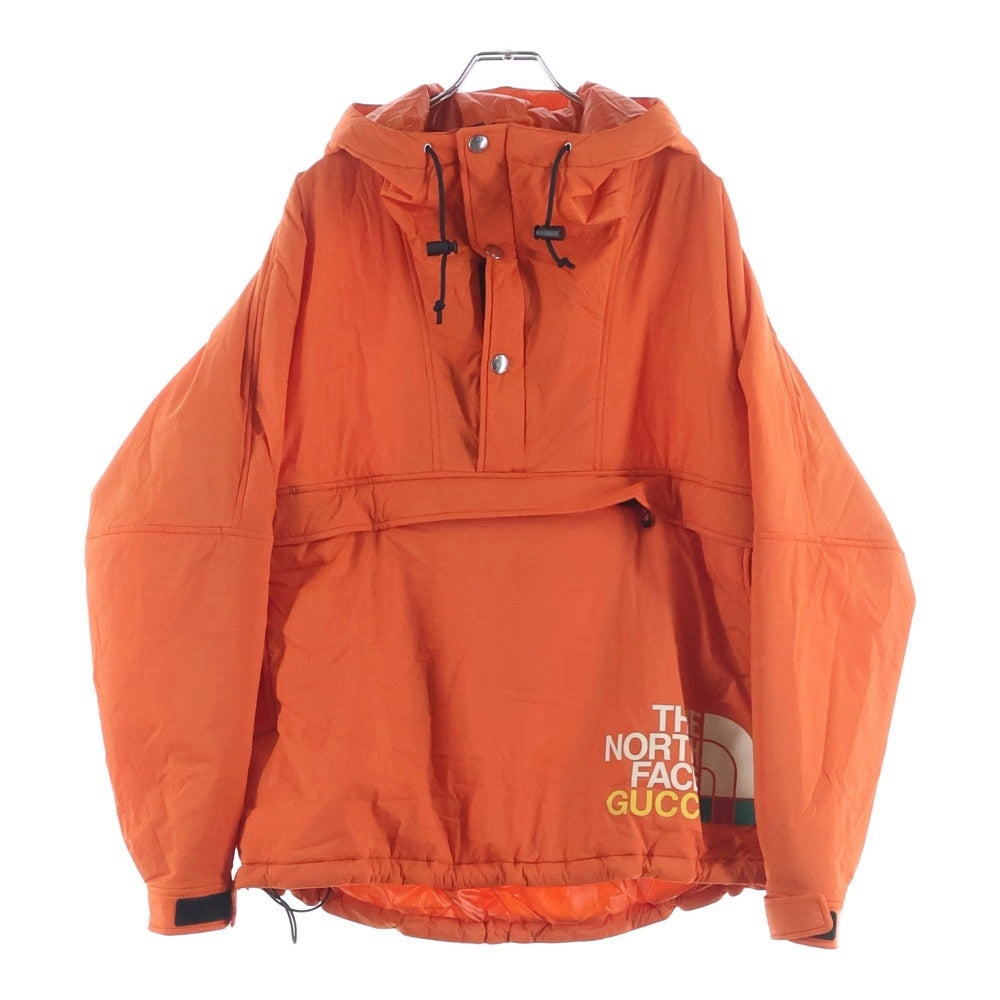 GUCCI(グッチ) 22AW ×THE NORTH FACE ANORAK JAKCET アノラックジャケット NF0A7UHU 507313001 オレンジ