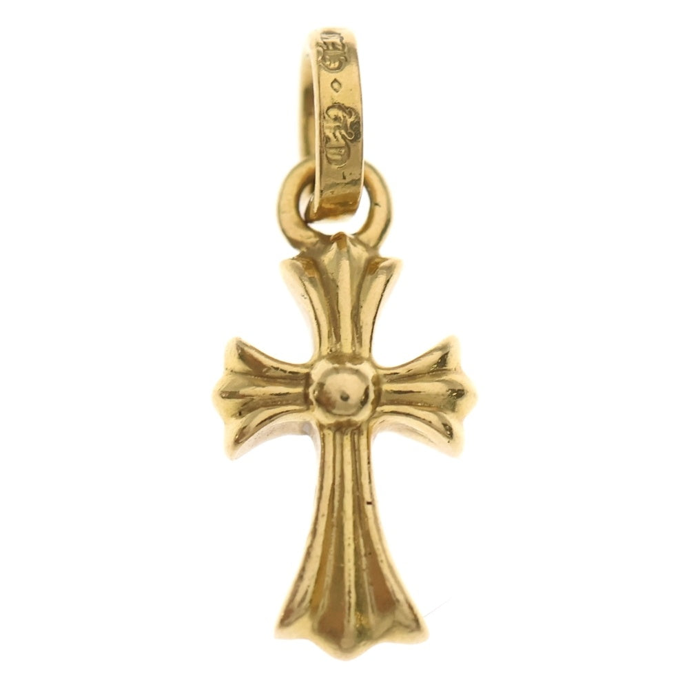 CHROME HEARTS(クロムハーツ) 22K CRS BBYFAT P/DIA ベイビーファットクロス PAVEダイヤ ペンダントトップ ゴールド BCA035