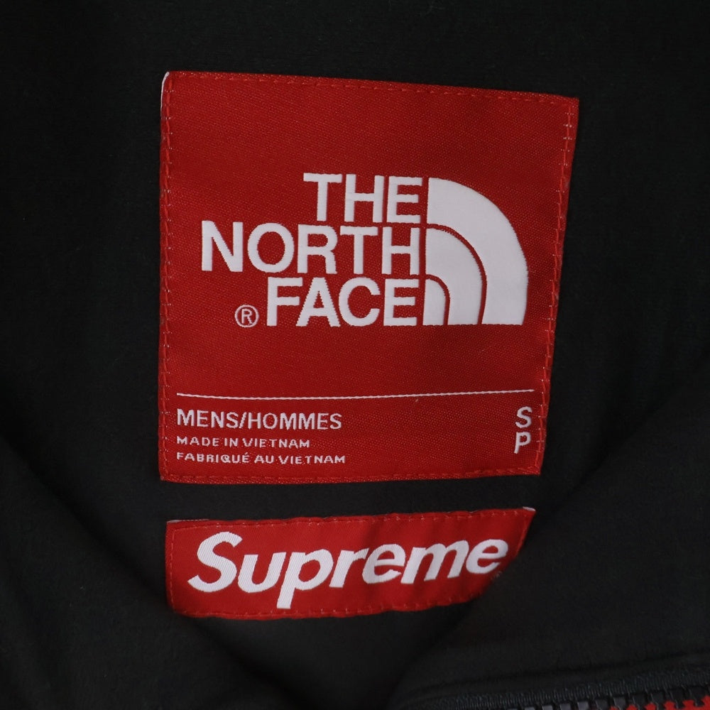 SUPREME(シュプリーム) 18AW × THE NORTH FACE Leather Mountain Jacket NF0A3VJ8 ザノースフェイス レザーマウンテンジャケット レッド/ブラック